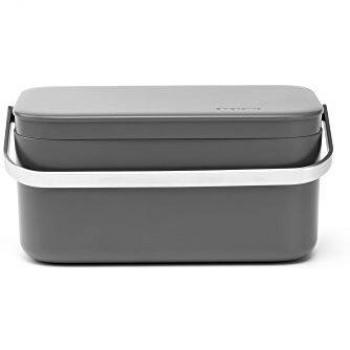 Brabantia Sinkside Dark Grey Food Waste Caddy