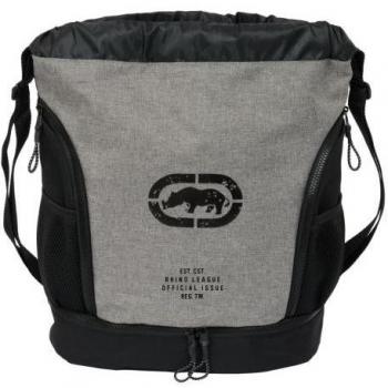 Eckō Unltd.-Mochila Saco Infantil Eckō Unltd. Rhino Negro Gris 35 x 40 x 1 cm