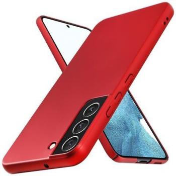 Housse Anti‑Rayures et Chocs Métallique Rouge – Samsung Galaxy S22