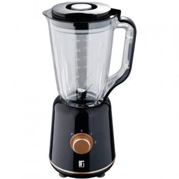 Bergner Standmixer 800 W in elegantem Schwarz und Kupfer