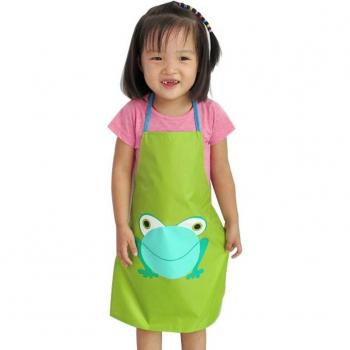 Tablier Anti-Tache Grenouille pour Enfants