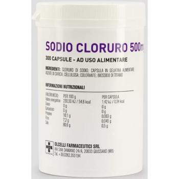 Sodio Cloruro 300cps 500mg