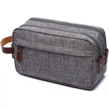 Sac de voyage en toile imperméable avec poignée en cuir