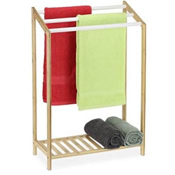 Relaxdays Toallero con Repisa 78x53cm