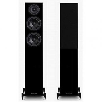 Wharfedale Diamond 12.4 – Standlautsprecher – Schwarzer Holzlook – Einzel verkauft