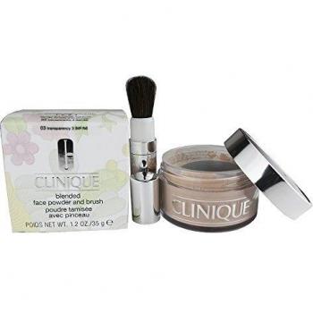 Clinique Blended Face Powder & Pinsel 03 Transparenz III 35 g
