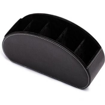 Organisateur de Bureau Noir avec Compartiments