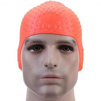 Men's Elastic PU Swim Hat