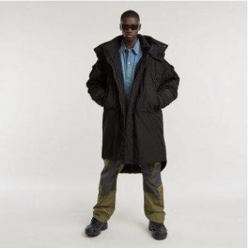 Cocoon Puffer Negro G‑Star Outlet 2024 Hombre M