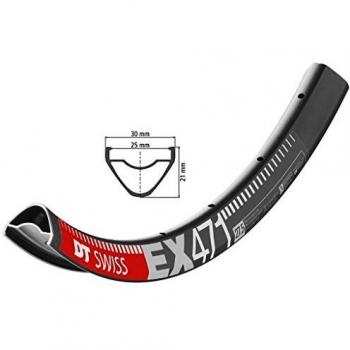 DT Swiss Ex 471 Rims per Bici Neri // 584-25 (27,5´´) Disc, Variante:28 Fori