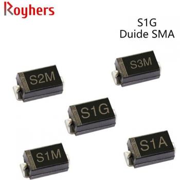Diode redresseur SMD S1G 3A 400V SMA DO-214AC