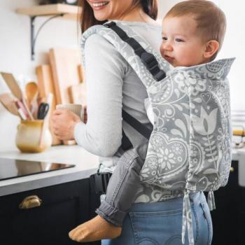 Soutien‑bambin Be Lenka Toddler Folk Gris