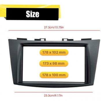 Cubierta de panel para radio 2Din Suzuki Swift LONGSHI