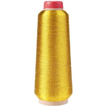 Gold Metallic Yarn for Cross-Stitch