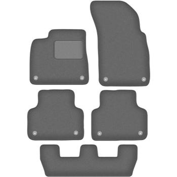 Tapis de sol en graphite Audi Q7 II 7 places (2017-)