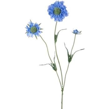 Scabiosa Elegance – 6 Rami Artificiali con 3 Diramazioni (H 64)
