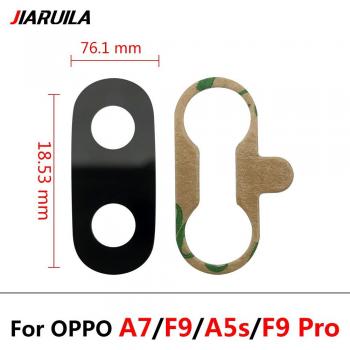 10 Stück Rückkamera Glas Objektiv für Oppo A1k A5S A7 A8 A9 A15 A15s A16 A35 A52 A53 A54 A74 A93 F9 F11 Pro mit Kleber