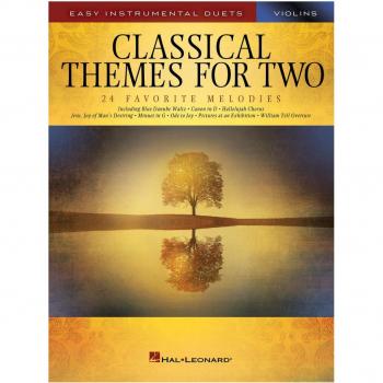 Classical Themes -For Two Violins-: Noten, Sammelband für Violine