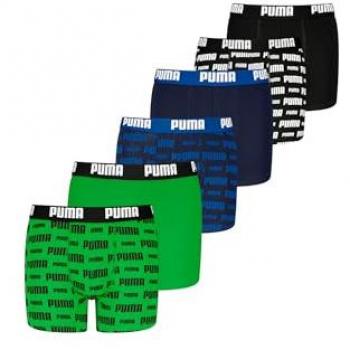 Puma Jungen Unterhosen, 6er-Pack, Baumwoll-Stretch