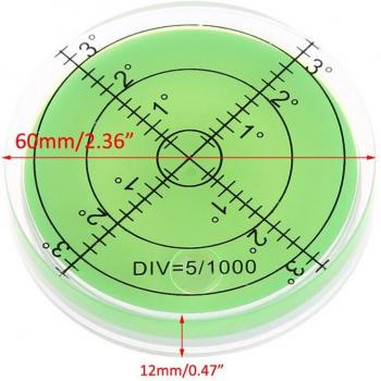 60mm Round Spirit Level