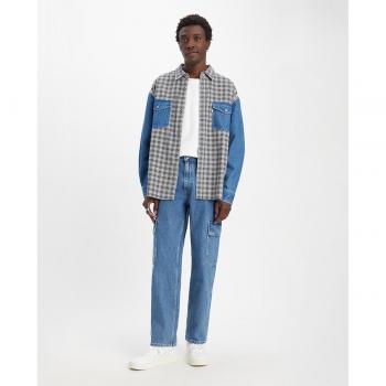 Levi's Vaquero de hombre estilo cargo, corte suelto