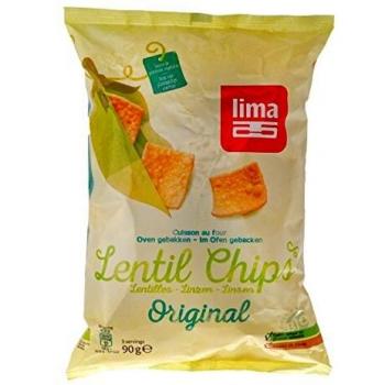 Chips de lentejas Original 90 g Ecológico