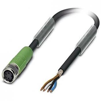Cable Phoenix Contact 5 m M8 Hembra 4‑Polo con Protección IP65/IP67