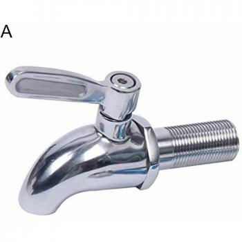 Grifo dispensador de agua en plata