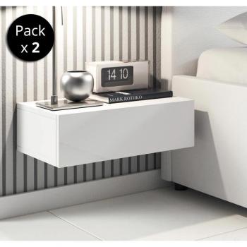Lot de 2 Tables de Chevet