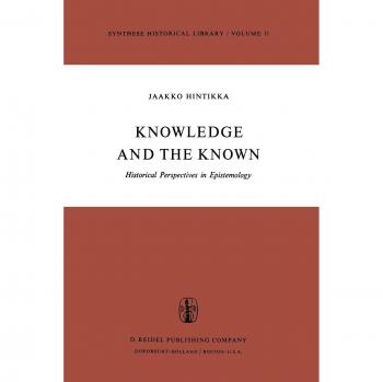 Hintikka, Jaakko: Knowledge and the Known