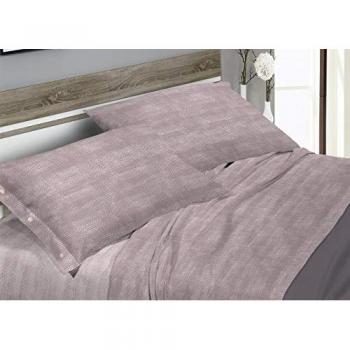 Biancheria Web Completo Lenzuola Letto 100% Cotone Bon Bon Beige