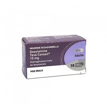 Doxylamine 15 mg Teva Conseil