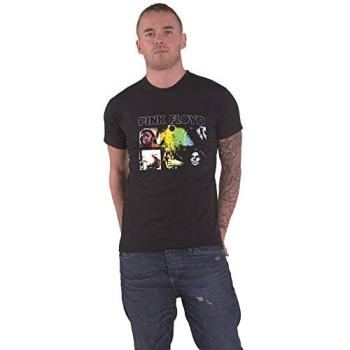 Pink Floyd 50th‑Year Dark Side of the Moon Poster Shirt – Large, Black