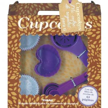 Cofre de regalo. Cupcakes
