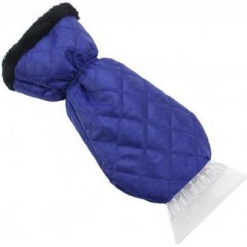 Warm Snow Removal Mitt for Windshields