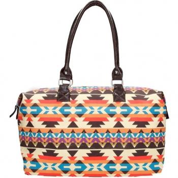 Bolso Mujer Beagles Weekend con Motivo Azteca 986