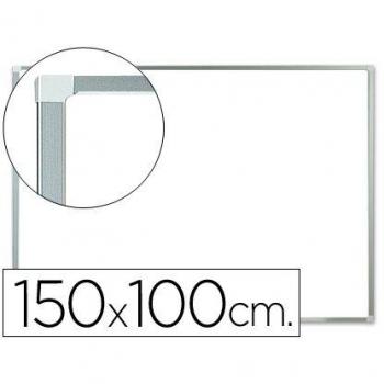 Pizarra Blanca Q-Connect Laminada con Marco de Aluminio 150x100 cm
