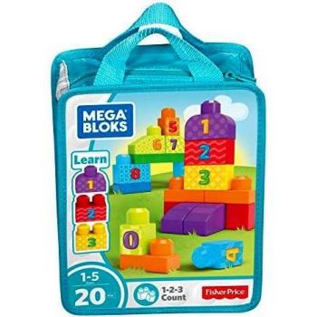 Mega Blocks First Builders 123 Count