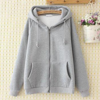 Sudadera deportiva mujer oversize gris
