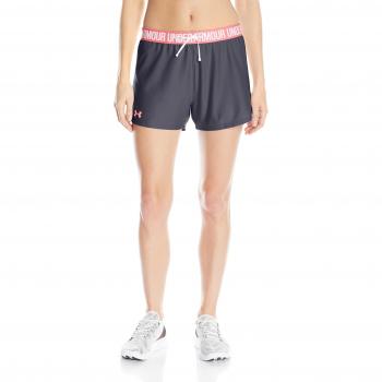 Short Under Armour UA PLAY UP para Mujer, color Gris