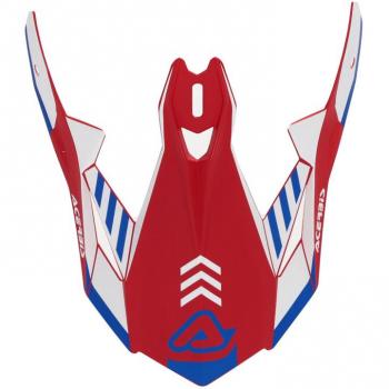 Acerbis X-Track 2206 Visiera Rosso Blu taglia unica