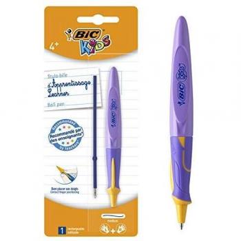 PENNA SFERA ERGONOMICA KIDS + REFILL BIC