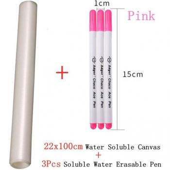 22x100CM Magic Water Canvas 14CT Cross Stitch Material