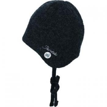 Sterntaler® Merinowollmütze für Babys, anthrazit mel