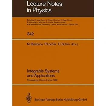 Integrable Systems and Applications: Proceedings of a Workshop Held at Oléron, France, June 20–24, 1988