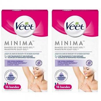 Veet Minima™ Easy-Gel™ Wachsstreifen für Achselhöhlen