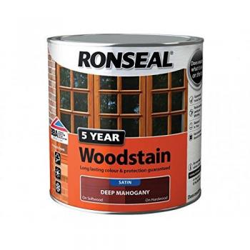 Ronseal Black Ebony Woodstain 5-Year Weatherproofing 2.5L