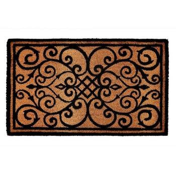 Felpudo Decorativo Groundsman Marrón/Negro Tamaño Único
