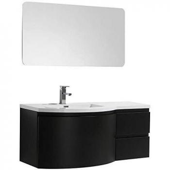 Mobile da bagno Laurance 1200 con armadietto a specchio
