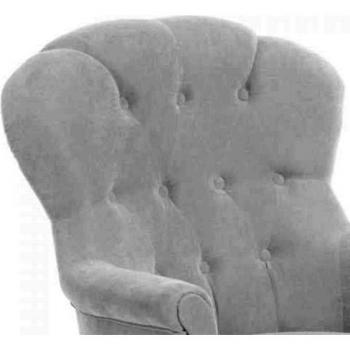Max Winzer Veloursstoff Creme Sessel